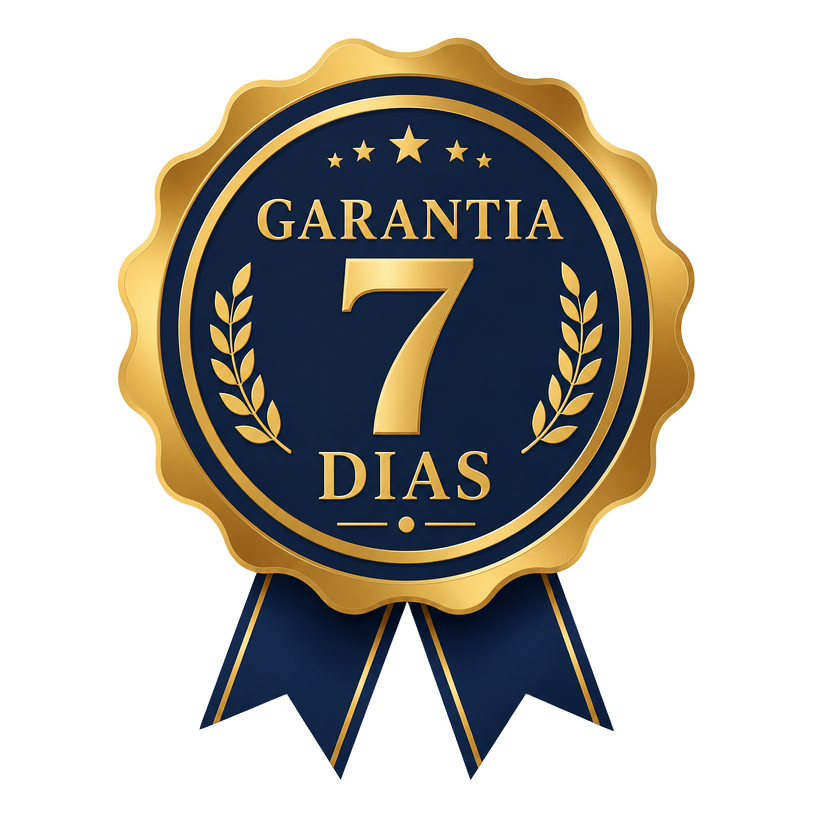 Selo de garantia de 7 dias